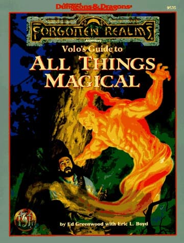 Volo's Guide to All Things Magical: Forgotten Realms Accessory