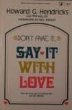 Say It With Love