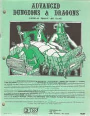 Permanent Character Folder & Adventure Records (Advanced Dungeons & Dragons/9029)