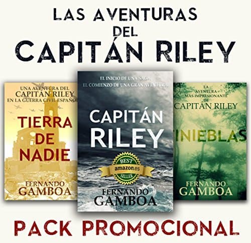 LAS AVENTURAS DEL CAPITÁN RILEY: Capitán Riley+Tinieblas+Tierra de nadie
