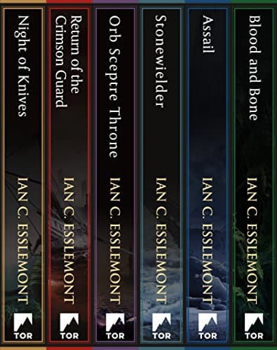The Malazan Empire Series: (Night of Knives, Return of the Crimson Guard, Stonewielder, Orb Sceptre Throne, Blood and Bone, Assail) (Novels of the Malazan Empire)