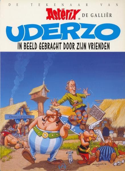 Uderzo in beeld gebracht door zijn vrienden