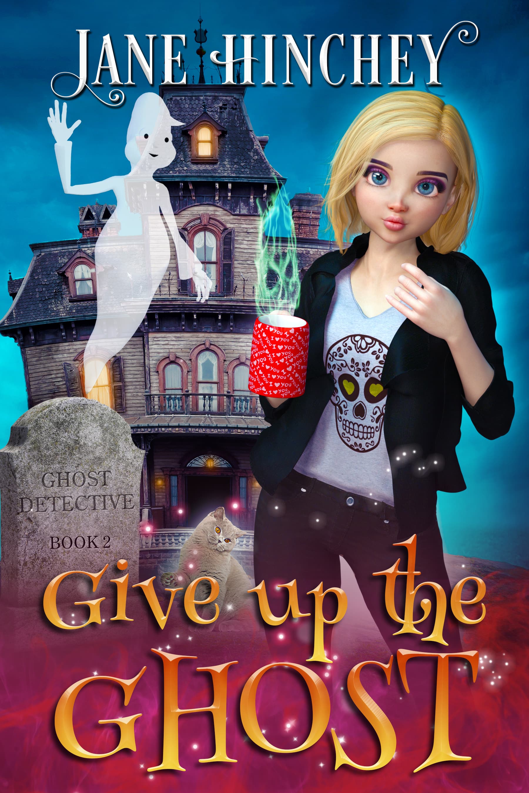 Gib den Geist auf: Ein Paranormaler Cozy Mystery Crime (Ghost Detective / Die Geisterdetektivin 2)