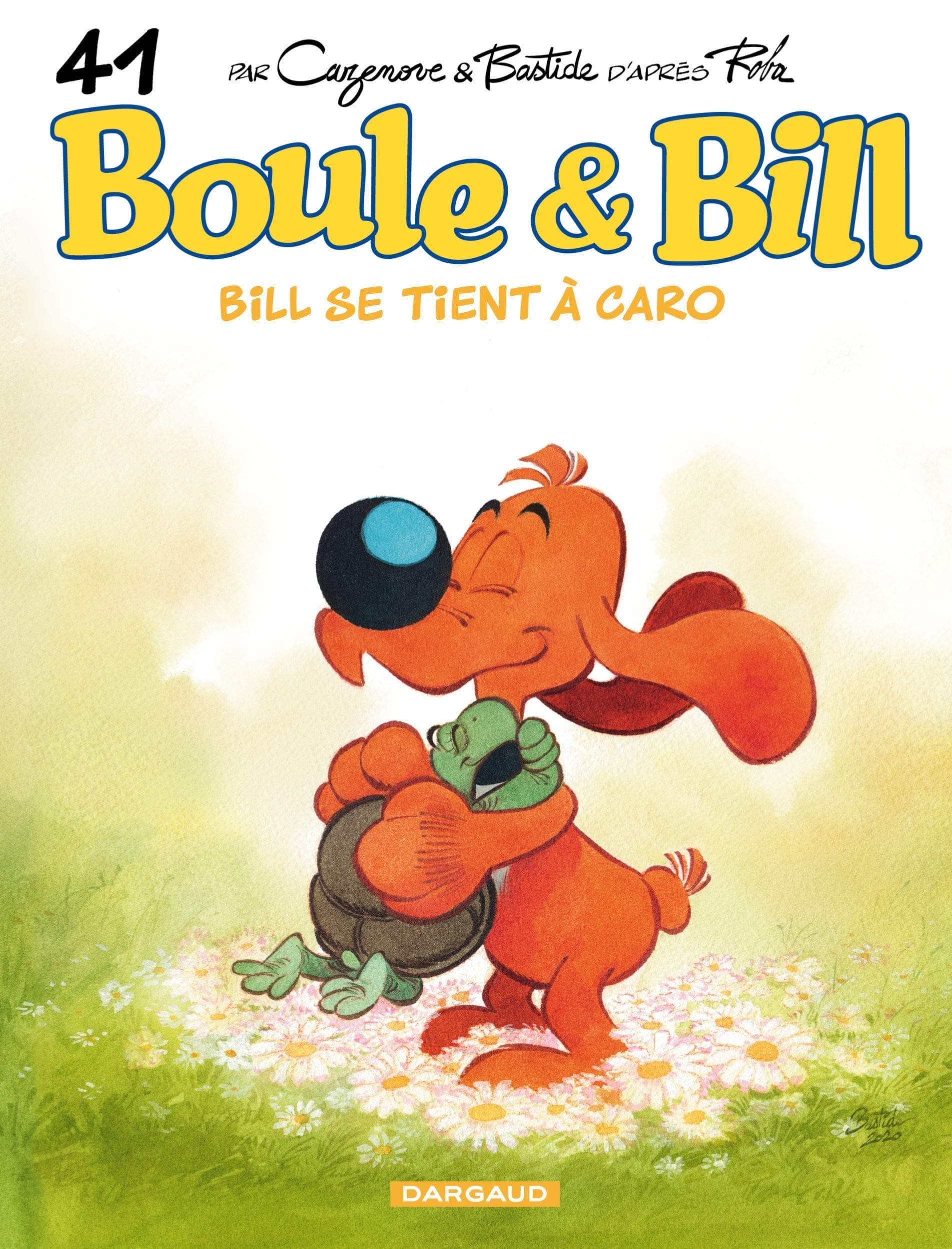 Bill se tient à Caro