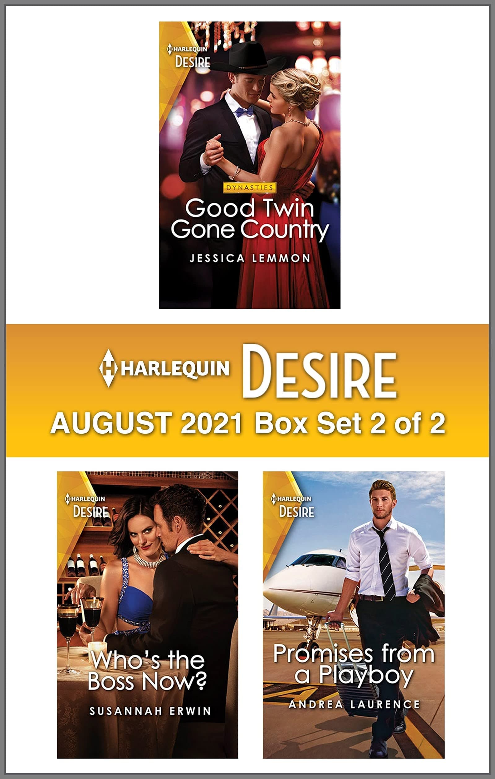 Harlequin Desire August 2021 - Box 2 of 2: A Billionaire Series Romance