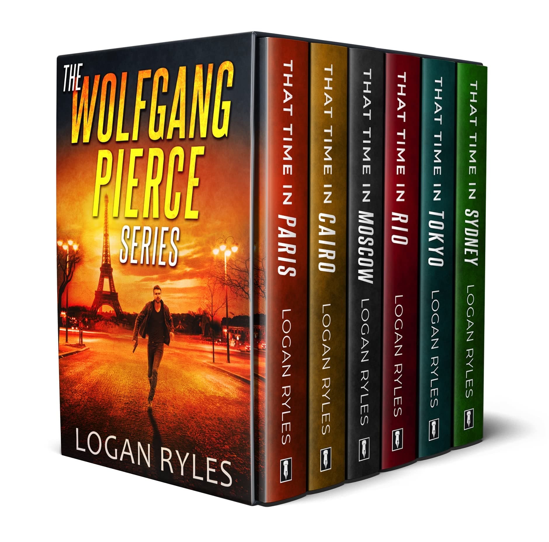 The Wolfgang Pierce Series: The First Six Electric Espionage Novellas