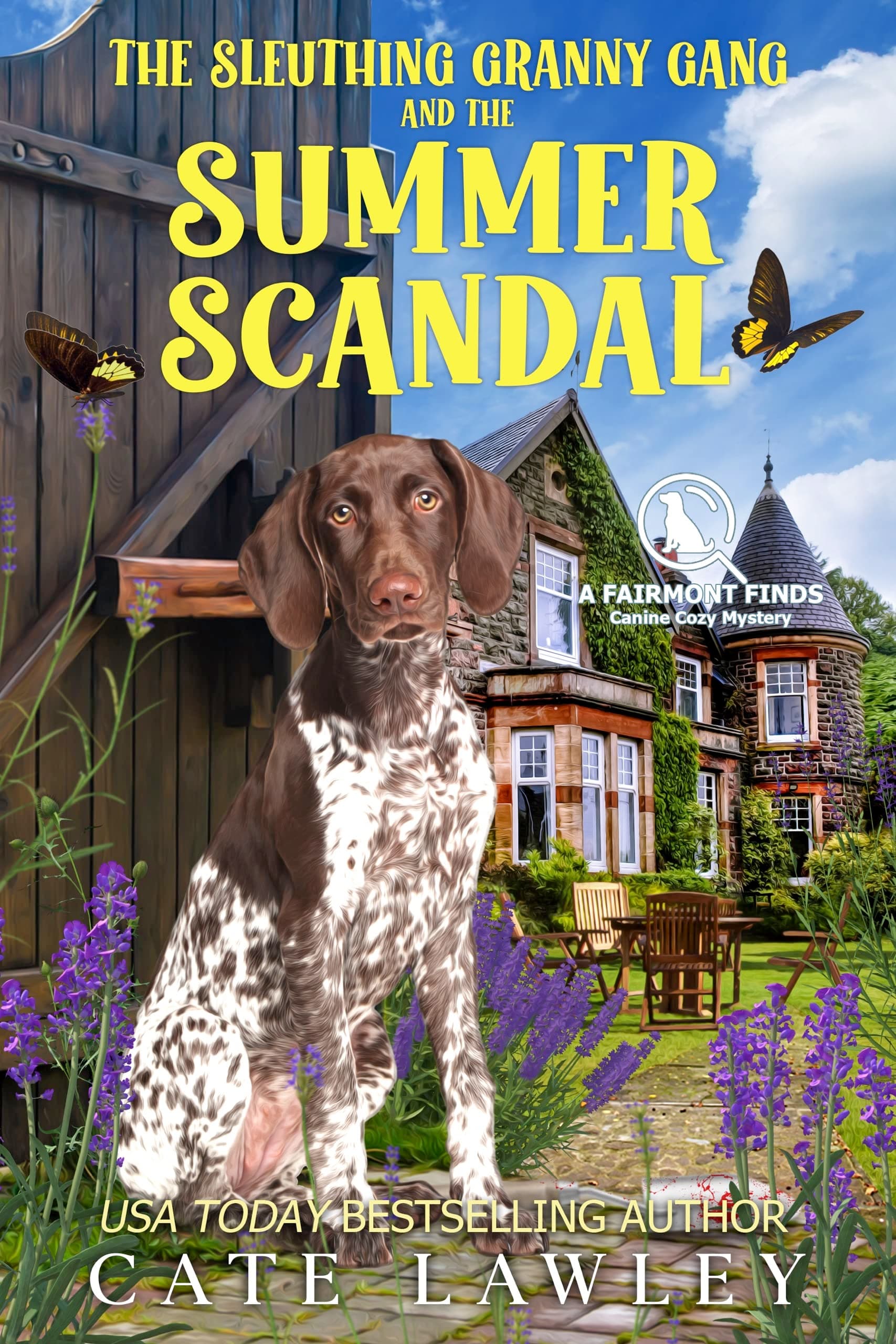 The Sleuthing Granny Gang and the Summer Scandal (Fairmont Finds Canine Cozy Mysteries #5)