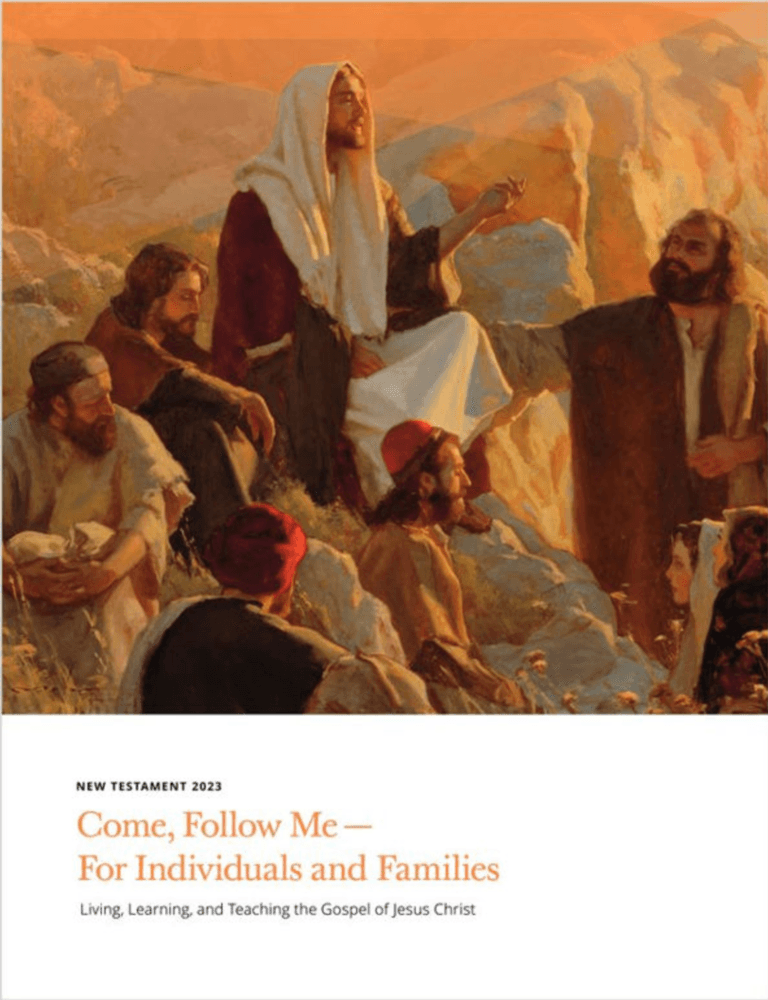 Come Follow Me - for individuals and families New Testament 2023