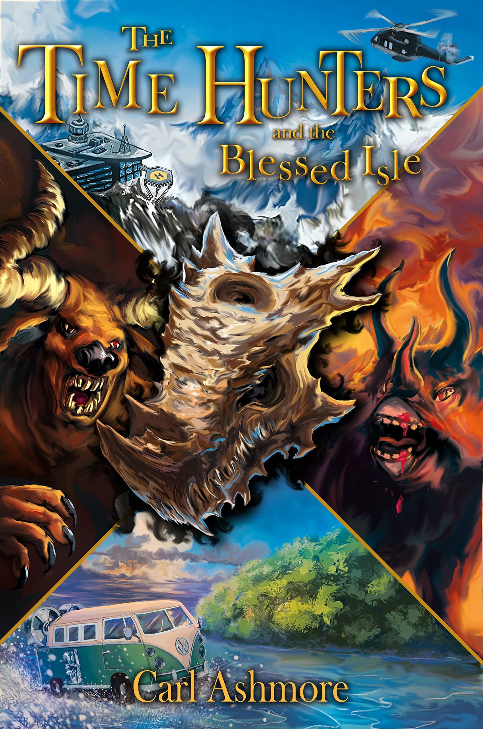 The Time Hunters and the Blessed Isle (The Time Hunters Saga Book 8)