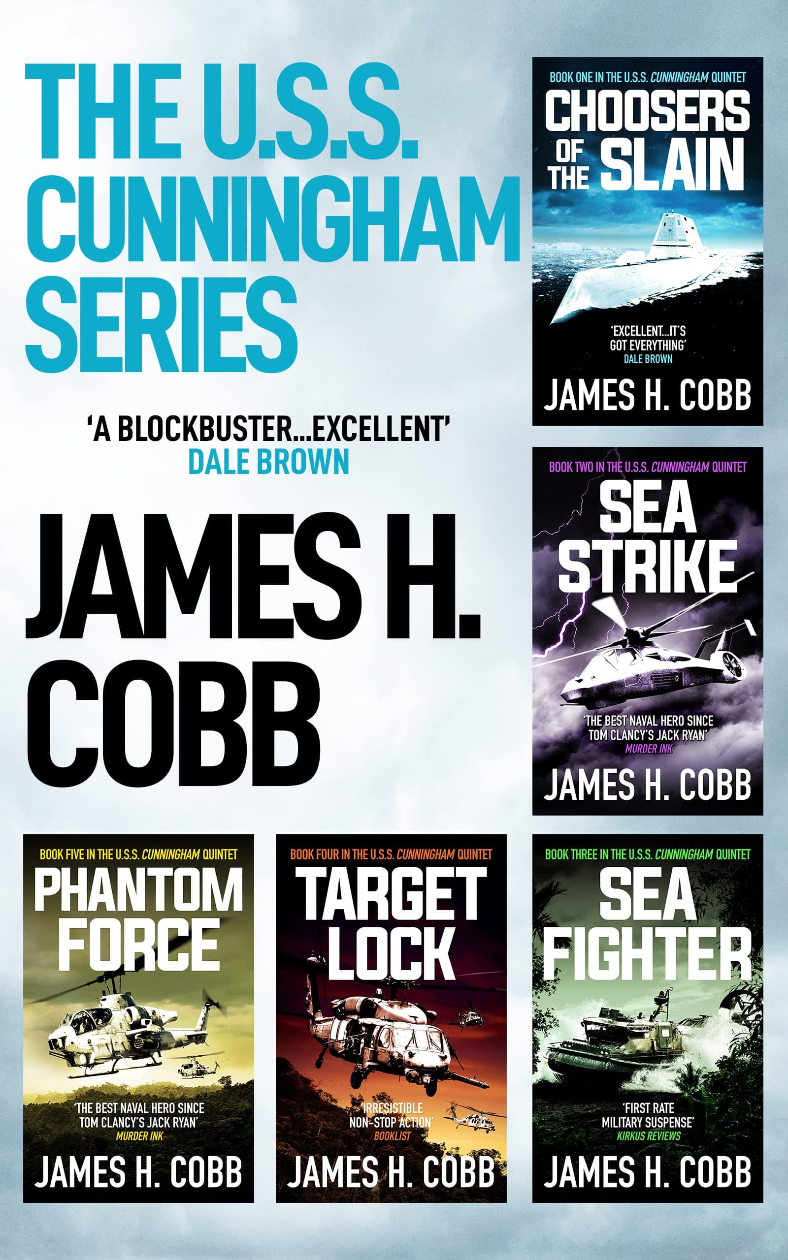 The U.S.S. Cunningham Thriller Series: The Complete 5-Book Naval Military Thriller Series