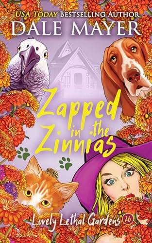 Zapped in the Zinnias