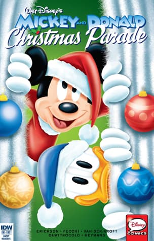 Mickey and Donald Christmas Parade #2
