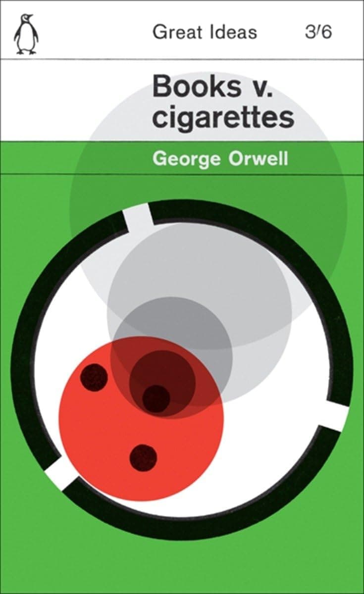 Books vs Cigarettes Gofun Bunko